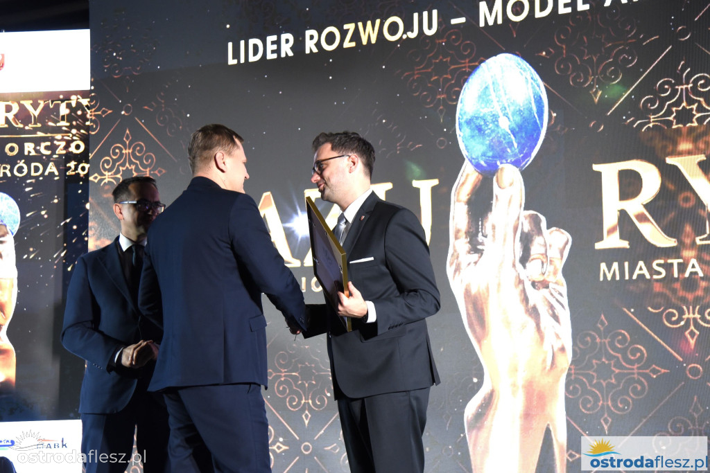 Przedsiębiorcy z Ostródy nagrodzeni Lazurytami