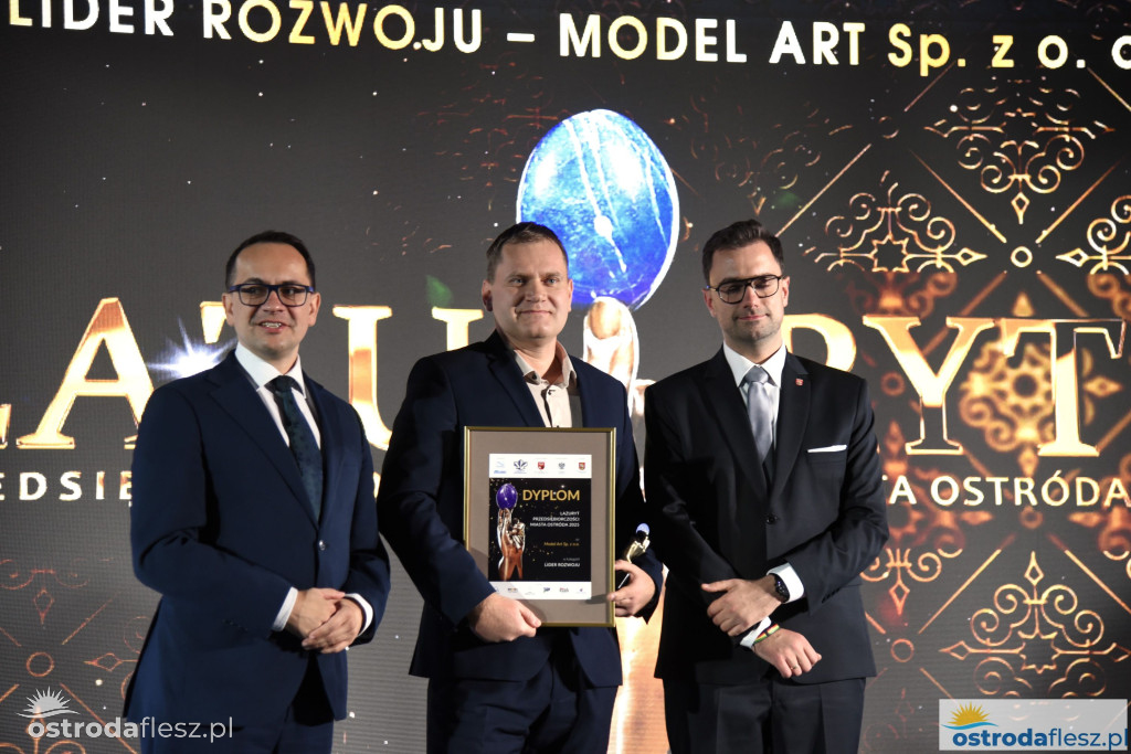 Przedsiębiorcy z Ostródy nagrodzeni Lazurytami