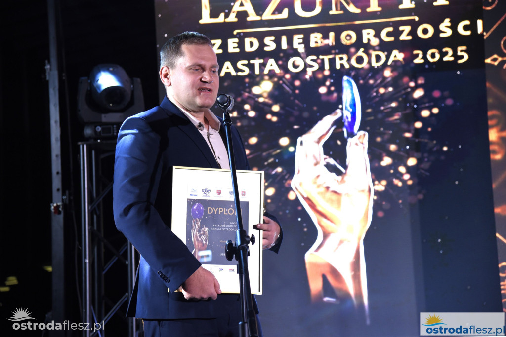 Przedsiębiorcy z Ostródy nagrodzeni Lazurytami