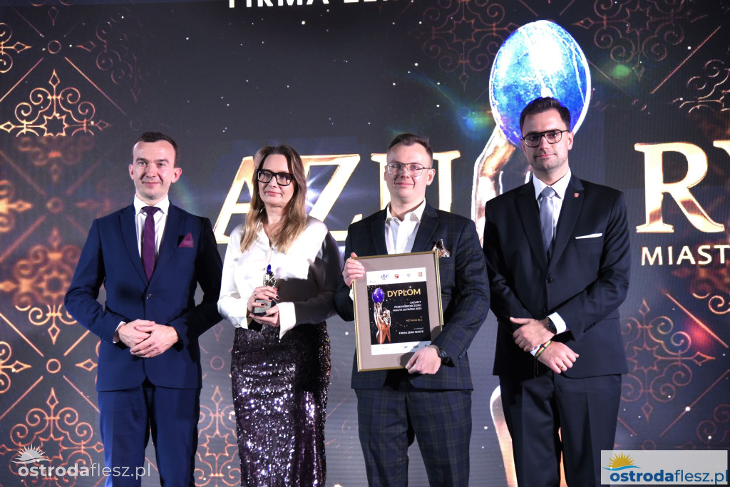 Przedsiębiorcy z Ostródy nagrodzeni Lazurytami