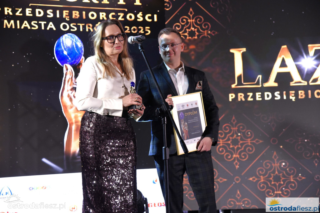 Przedsiębiorcy z Ostródy nagrodzeni Lazurytami