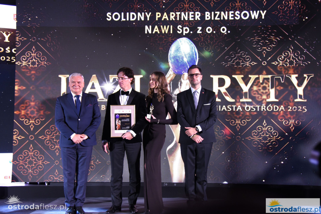 Przedsiębiorcy z Ostródy nagrodzeni Lazurytami