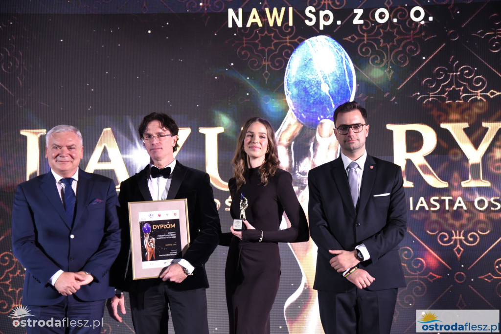Przedsiębiorcy z Ostródy nagrodzeni Lazurytami