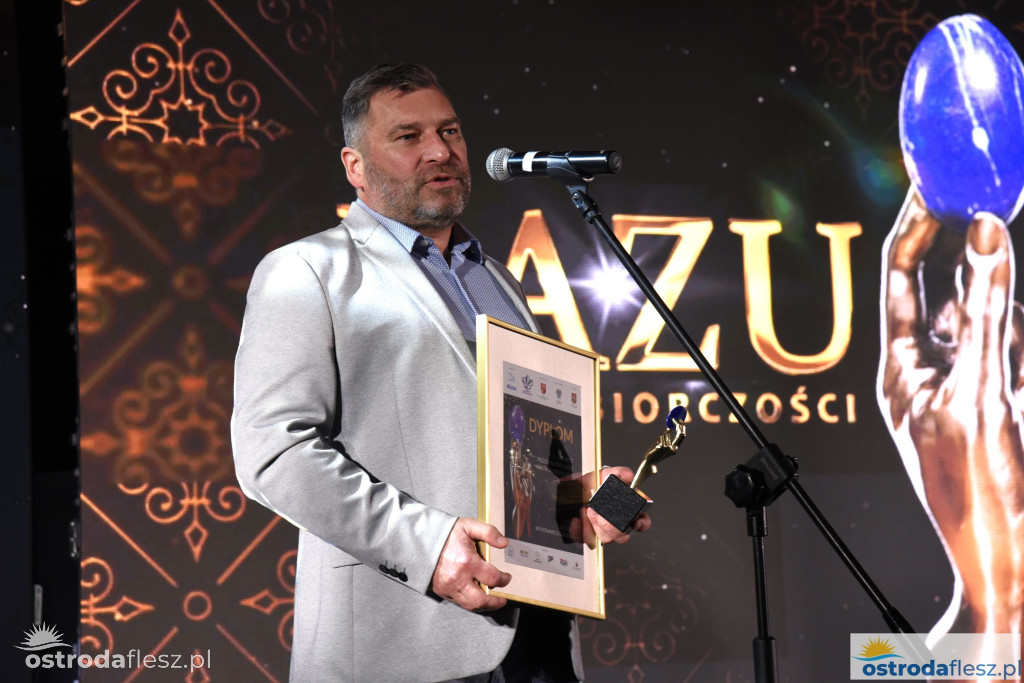 Przedsiębiorcy z Ostródy nagrodzeni Lazurytami