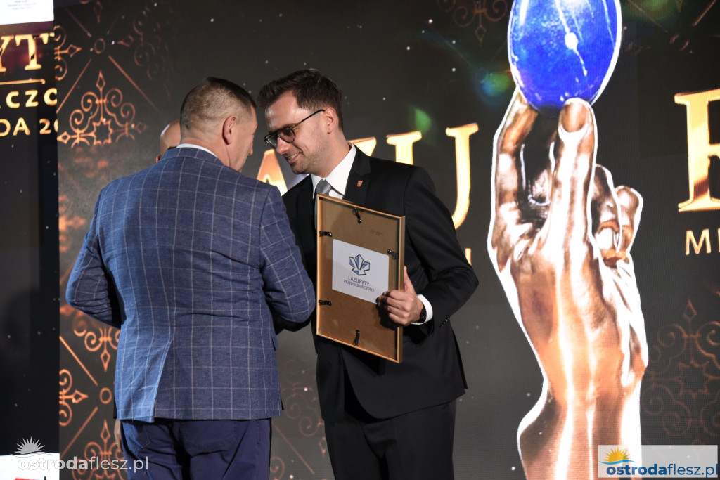 Przedsiębiorcy z Ostródy nagrodzeni Lazurytami