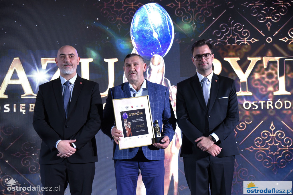 Przedsiębiorcy z Ostródy nagrodzeni Lazurytami