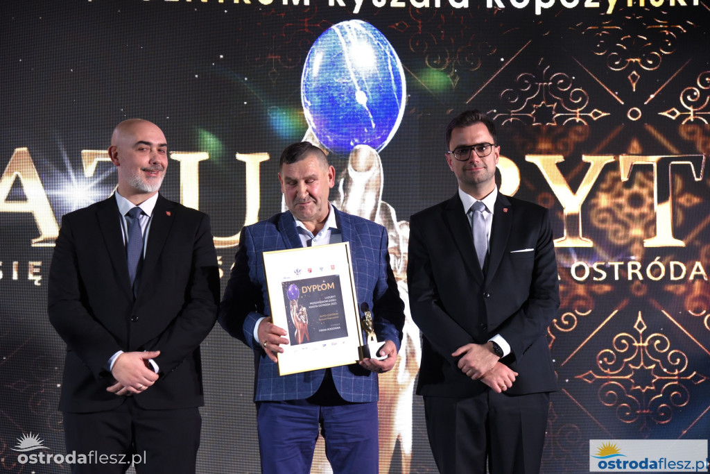 Przedsiębiorcy z Ostródy nagrodzeni Lazurytami