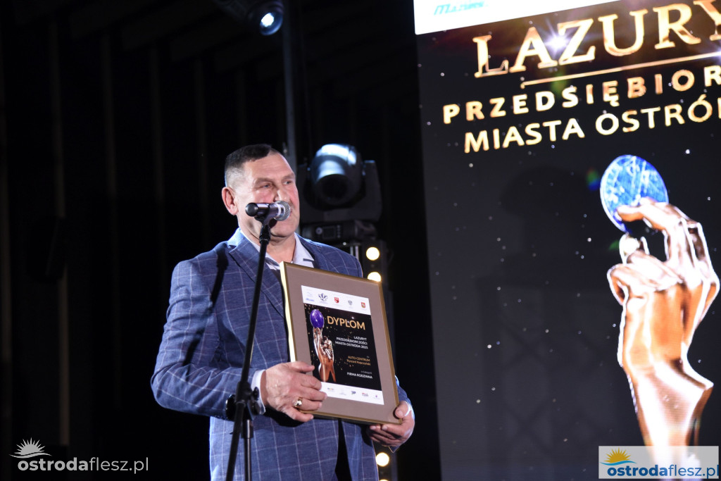 Przedsiębiorcy z Ostródy nagrodzeni Lazurytami