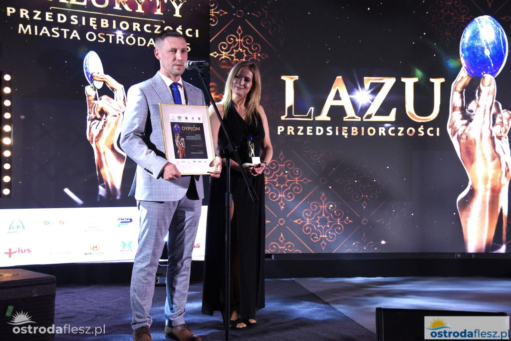 Przedsiębiorcy z Ostródy nagrodzeni Lazurytami