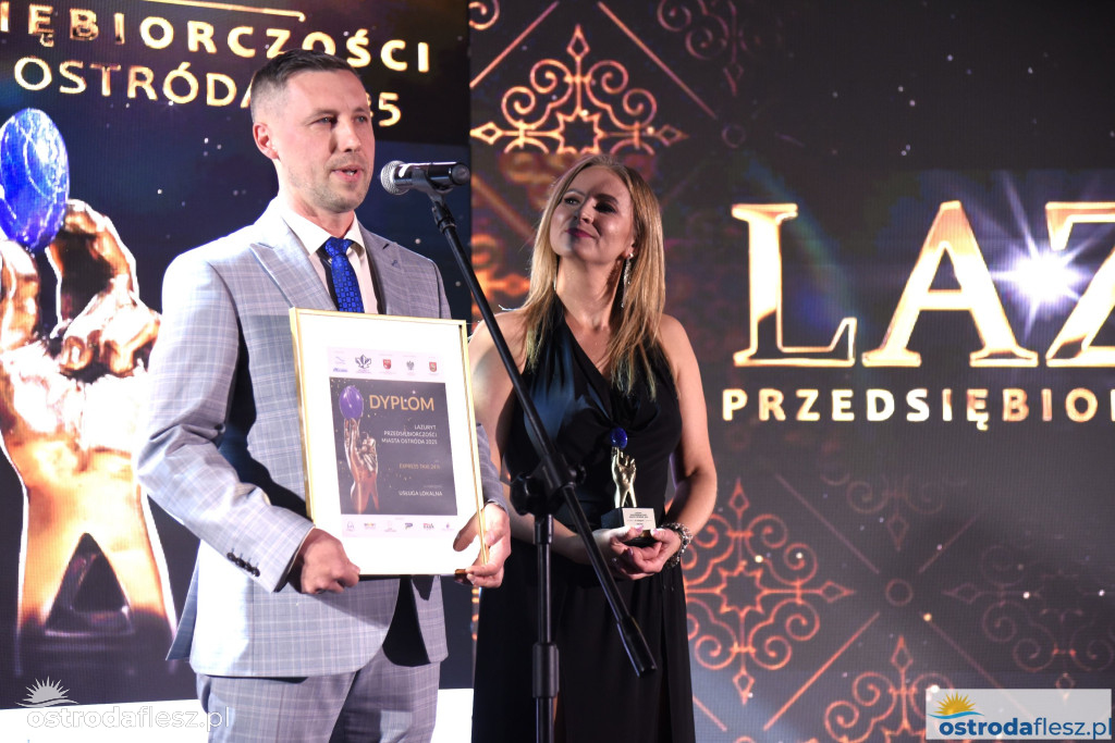 Przedsiębiorcy z Ostródy nagrodzeni Lazurytami