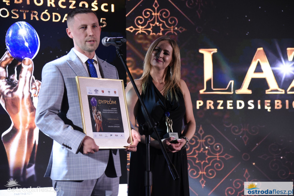 Przedsiębiorcy z Ostródy nagrodzeni Lazurytami