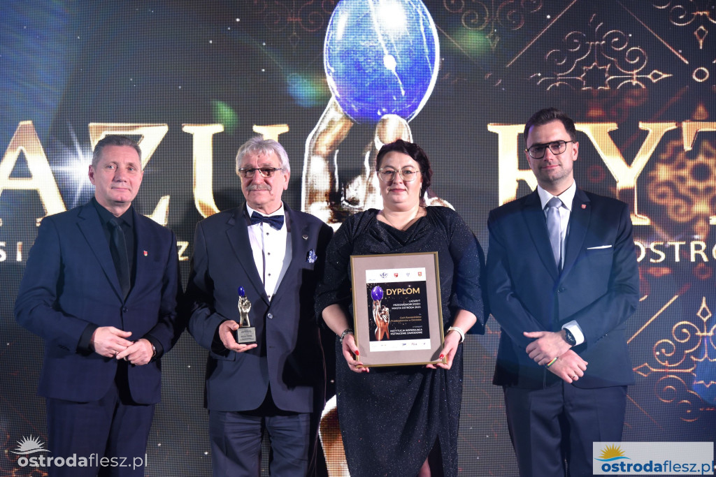 Przedsiębiorcy z Ostródy nagrodzeni Lazurytami