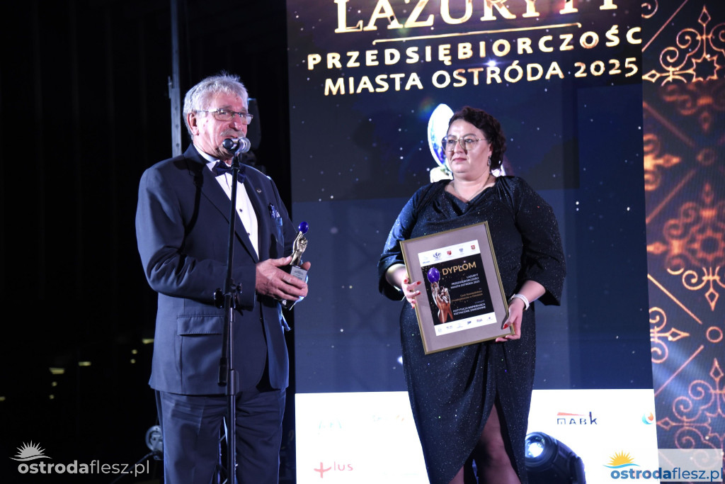 Przedsiębiorcy z Ostródy nagrodzeni Lazurytami