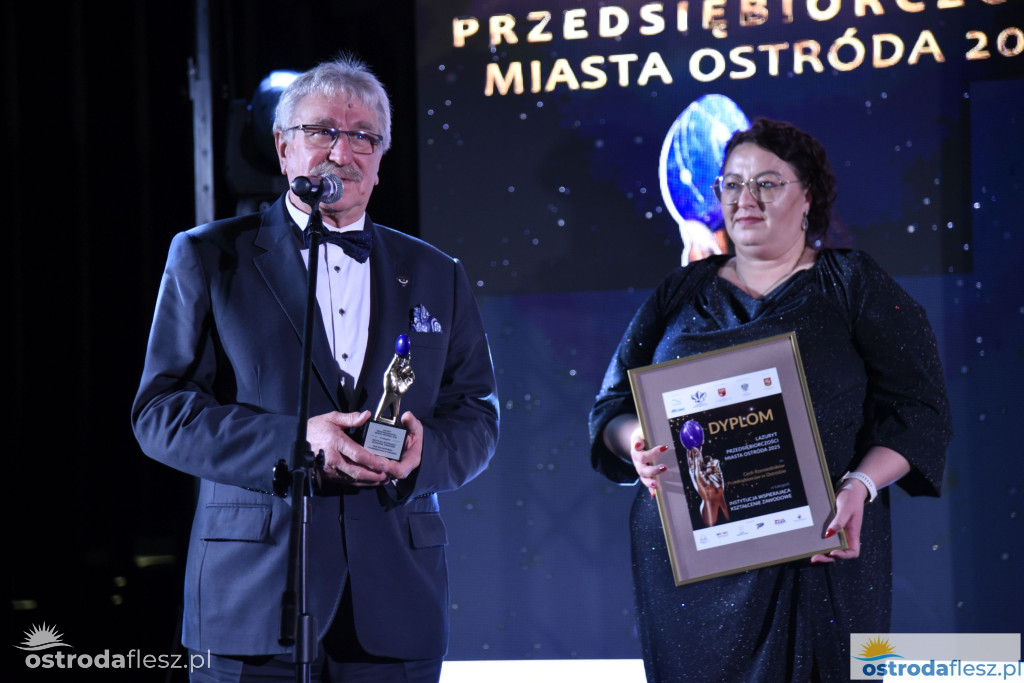 Przedsiębiorcy z Ostródy nagrodzeni Lazurytami