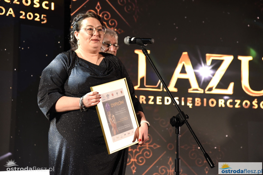 Przedsiębiorcy z Ostródy nagrodzeni Lazurytami