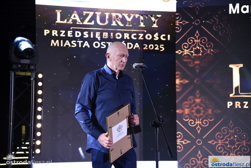 Przedsiębiorcy z Ostródy nagrodzeni Lazurytami