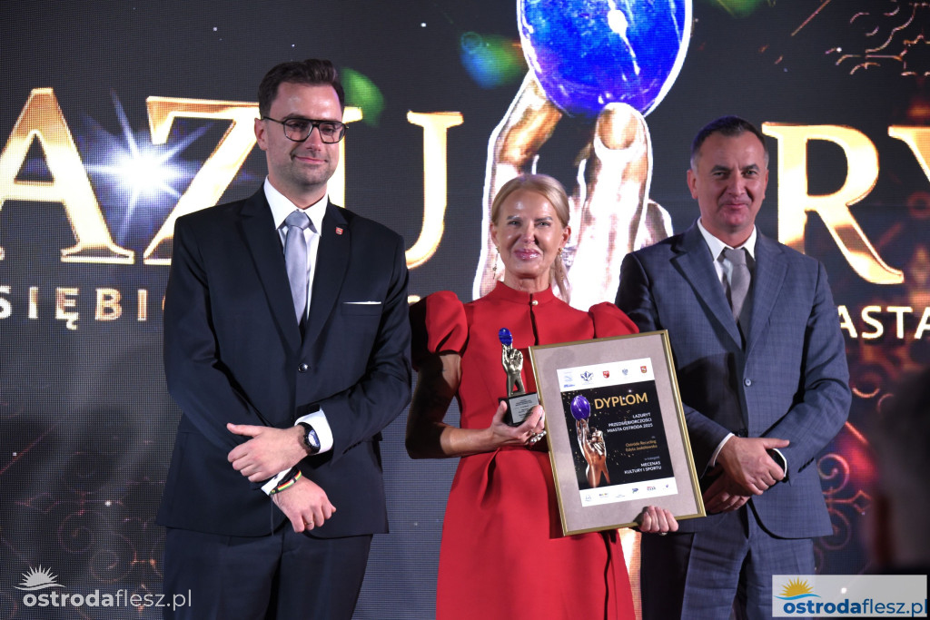 Przedsiębiorcy z Ostródy nagrodzeni Lazurytami