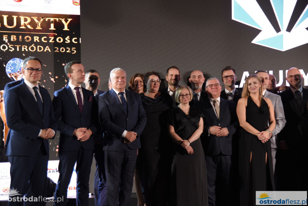 Przedsiębiorcy z Ostródy nagrodzeni Lazurytami