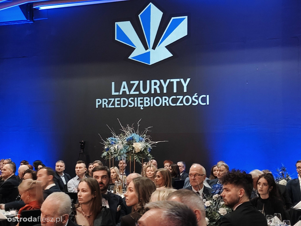 Przedsiębiorcy z Ostródy nagrodzeni Lazurytami