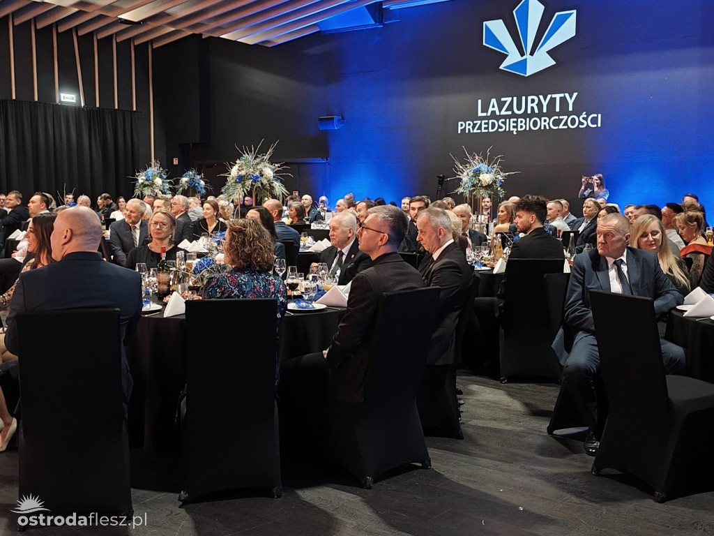 Przedsiębiorcy z Ostródy nagrodzeni Lazurytami