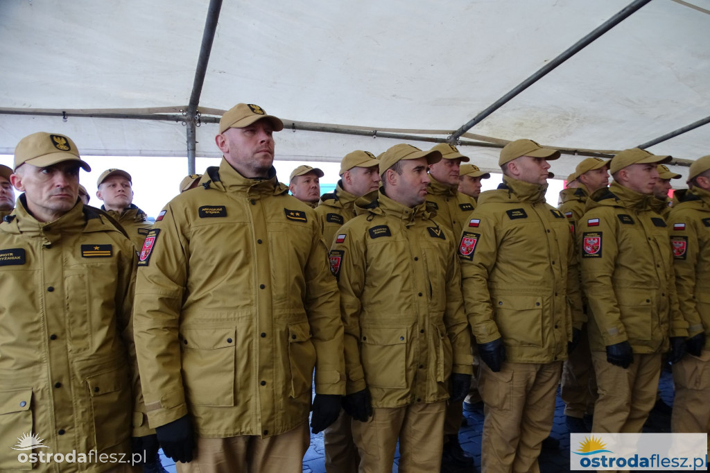 Wmurowano akt erekcyjny na budowie siedziby KP PSP