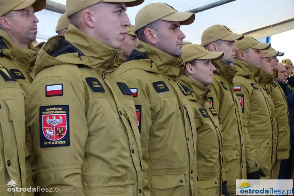 Wmurowano akt erekcyjny na budowie siedziby KP PSP