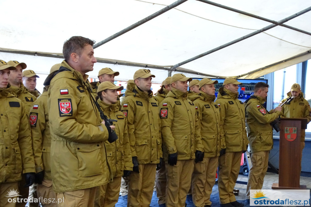 Wmurowano akt erekcyjny na budowie siedziby KP PSP