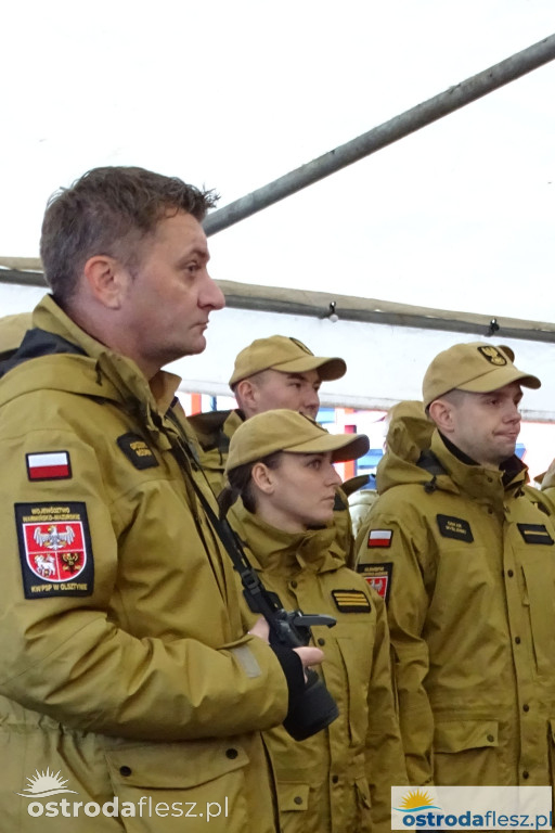 Wmurowano akt erekcyjny na budowie siedziby KP PSP