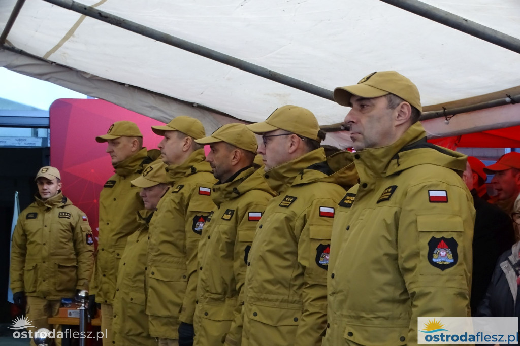 Wmurowano akt erekcyjny na budowie siedziby KP PSP