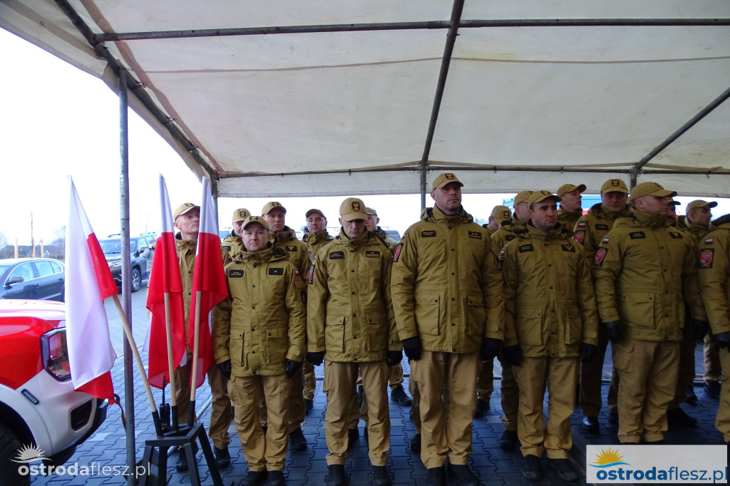 Wmurowano akt erekcyjny na budowie siedziby KP PSP