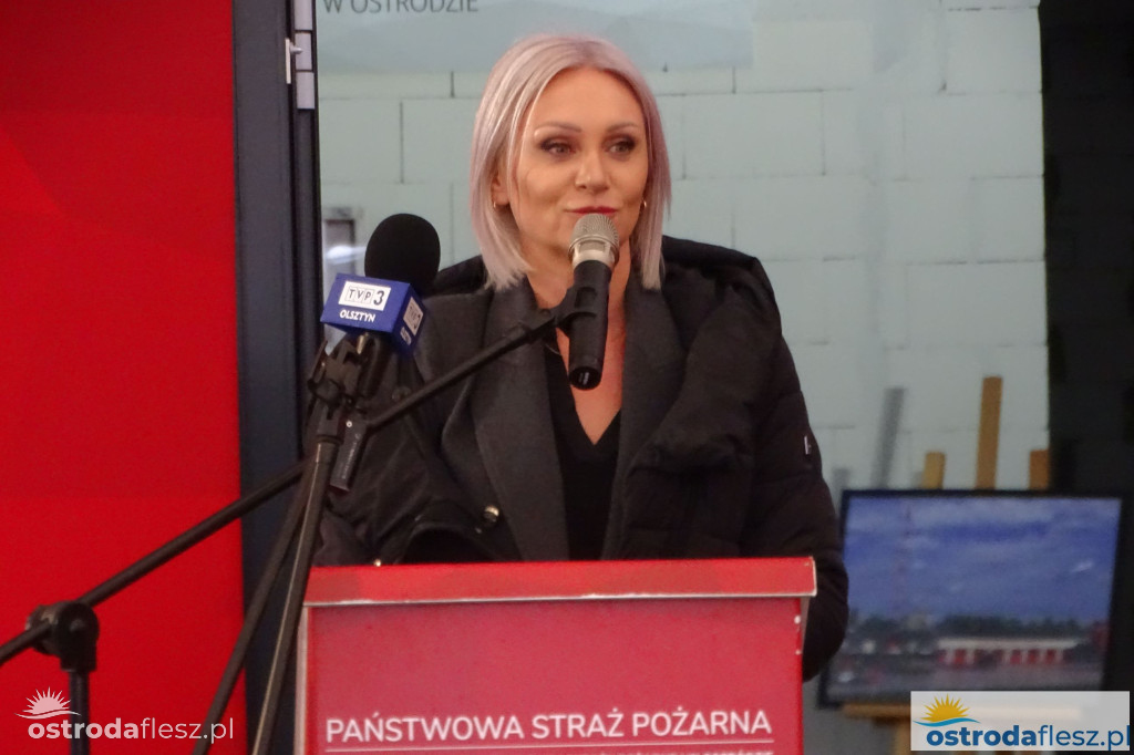 Wmurowano akt erekcyjny na budowie siedziby KP PSP