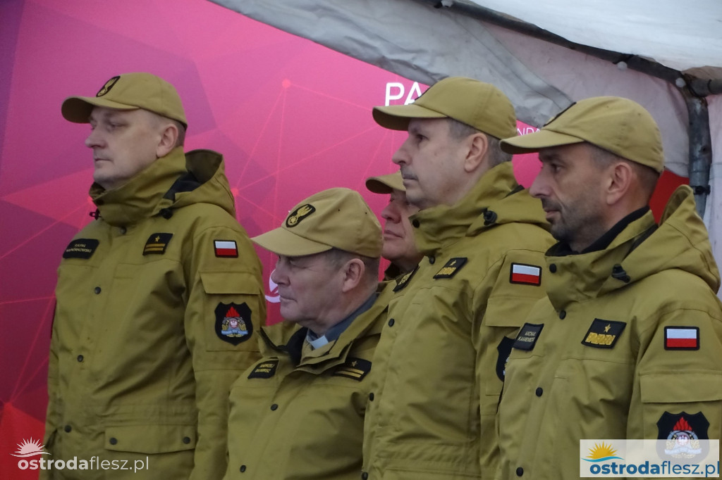 Wmurowano akt erekcyjny na budowie siedziby KP PSP