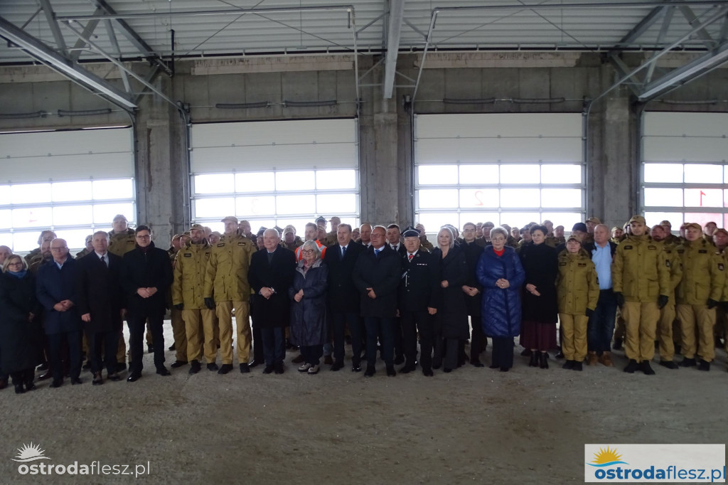 Wmurowano akt erekcyjny na budowie siedziby KP PSP