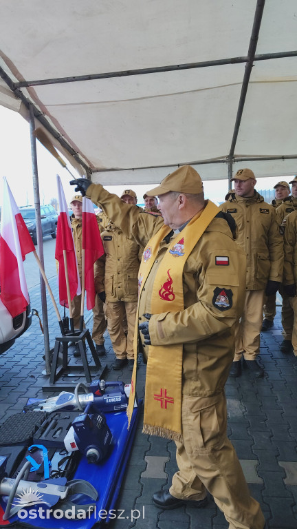 Wmurowano akt erekcyjny na budowie siedziby KP PSP