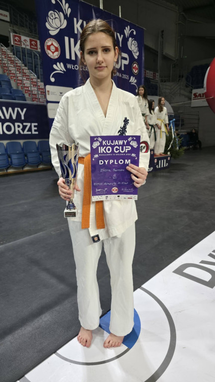 12 medali ostródzkich karateków we Włocławku