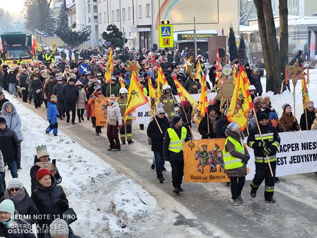 Orszak Trzech Króli w Ostródzie