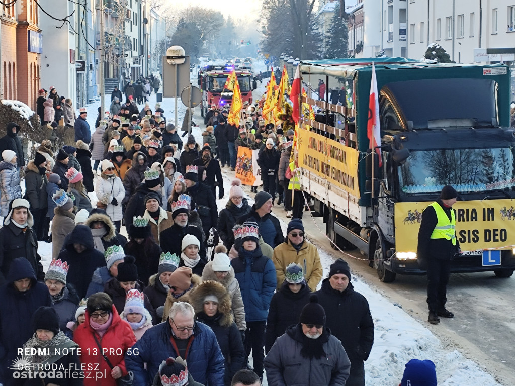 Orszak Trzech Króli w Ostródzie