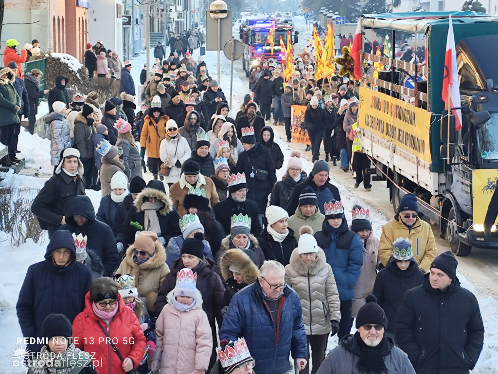 Orszak Trzech Króli w Ostródzie