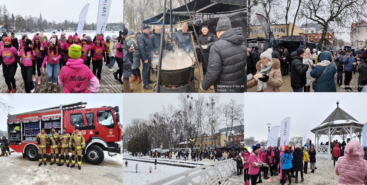 Ostróda: Zimolo na molo rozgrzało Ostródzian