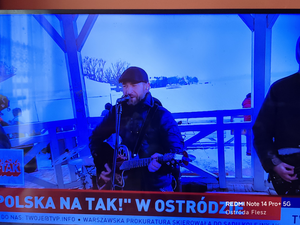 Ostróda: Zimolo na molo rozgrzało Ostródzian