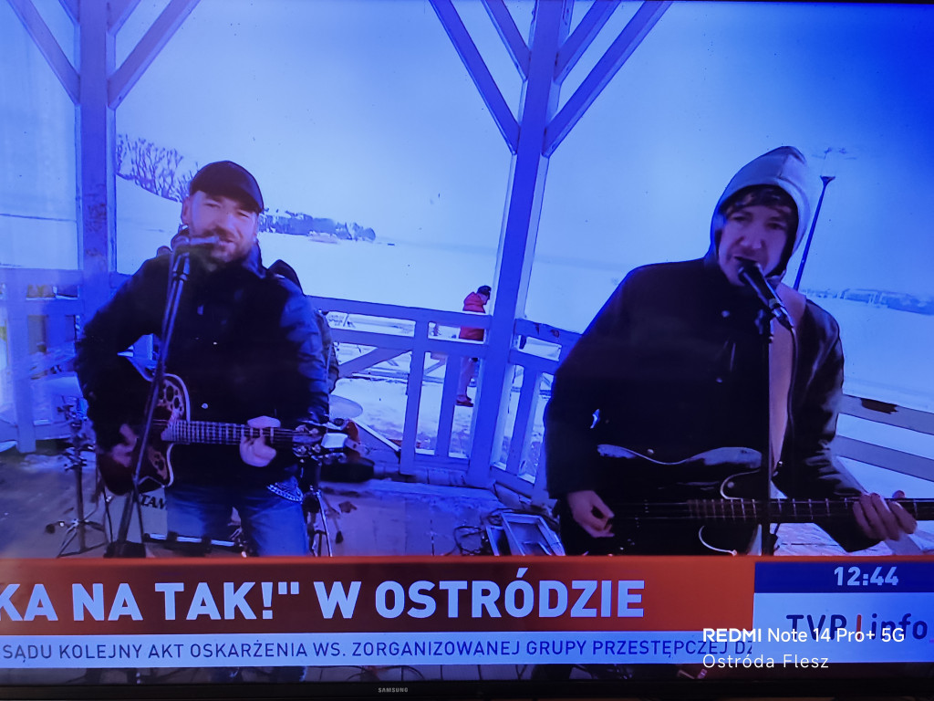 Ostróda: Zimolo na molo rozgrzało Ostródzian