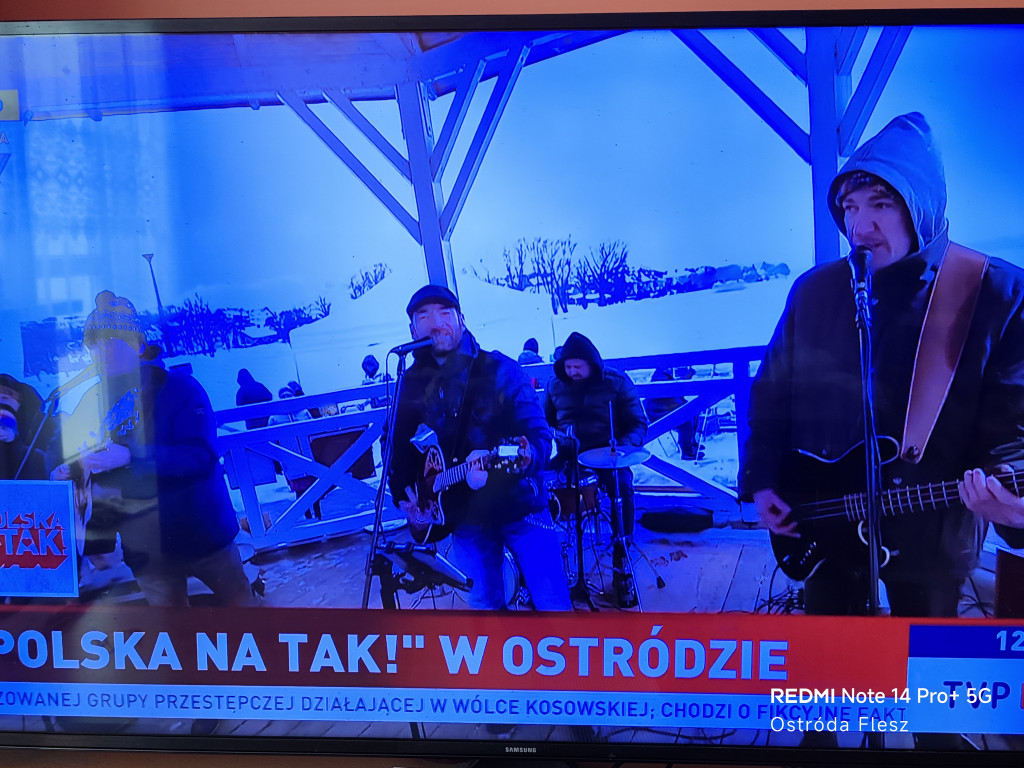 Ostróda: Zimolo na molo rozgrzało Ostródzian