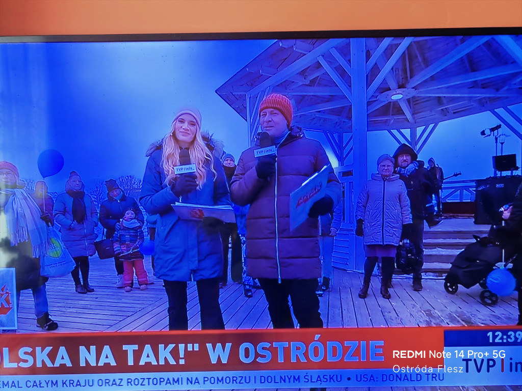 Ostróda: Zimolo na molo rozgrzało Ostródzian