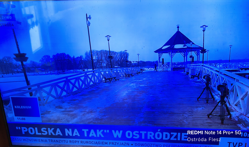 Ostróda: Zimolo na molo rozgrzało Ostródzian