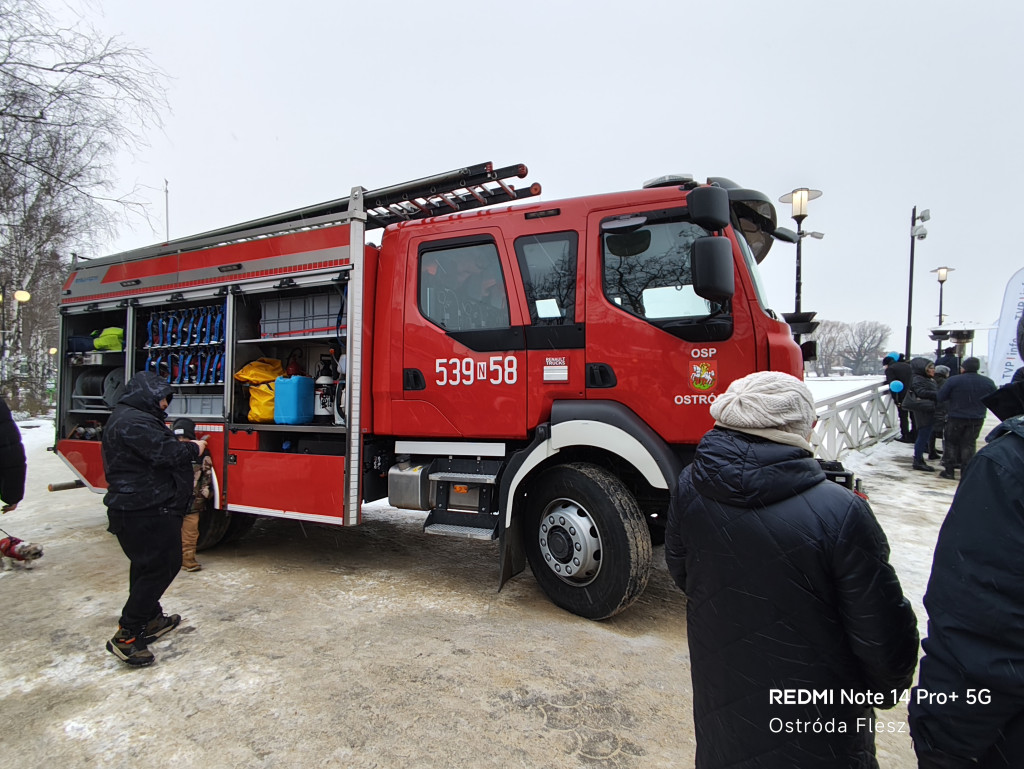 Ostróda: Zimolo na molo rozgrzało Ostródzian