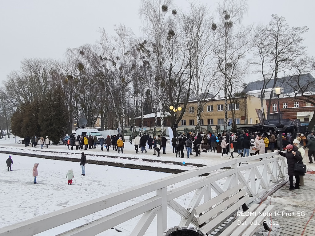 Ostróda: Zimolo na molo rozgrzało Ostródzian