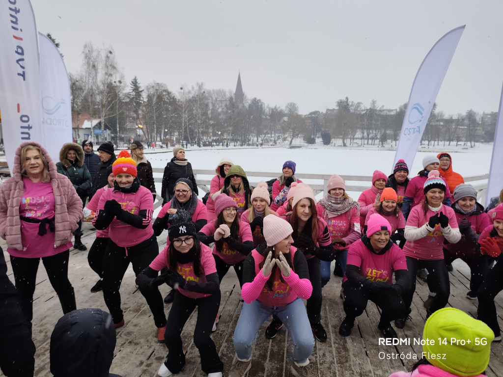 Ostróda: Zimolo na molo rozgrzało Ostródzian