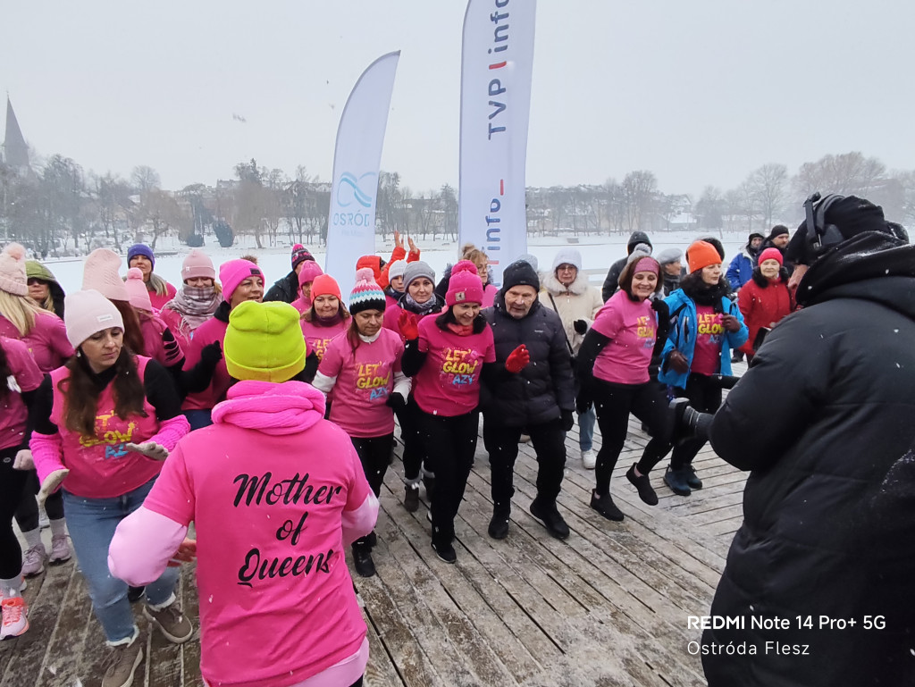 Ostróda: Zimolo na molo rozgrzało Ostródzian