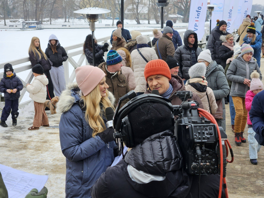 Ostróda: Zimolo na molo rozgrzało Ostródzian