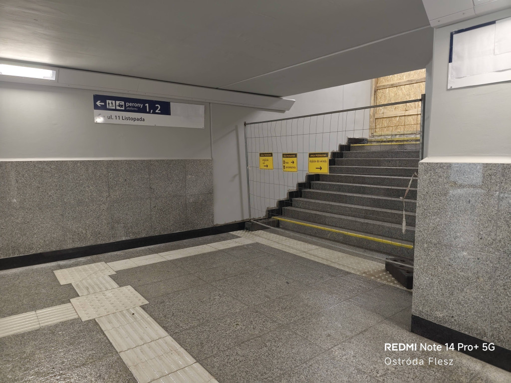 Otwarto przejście podziemne na stacji kolejowej!